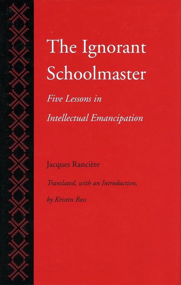 The Ignorant Schoolmaster cover