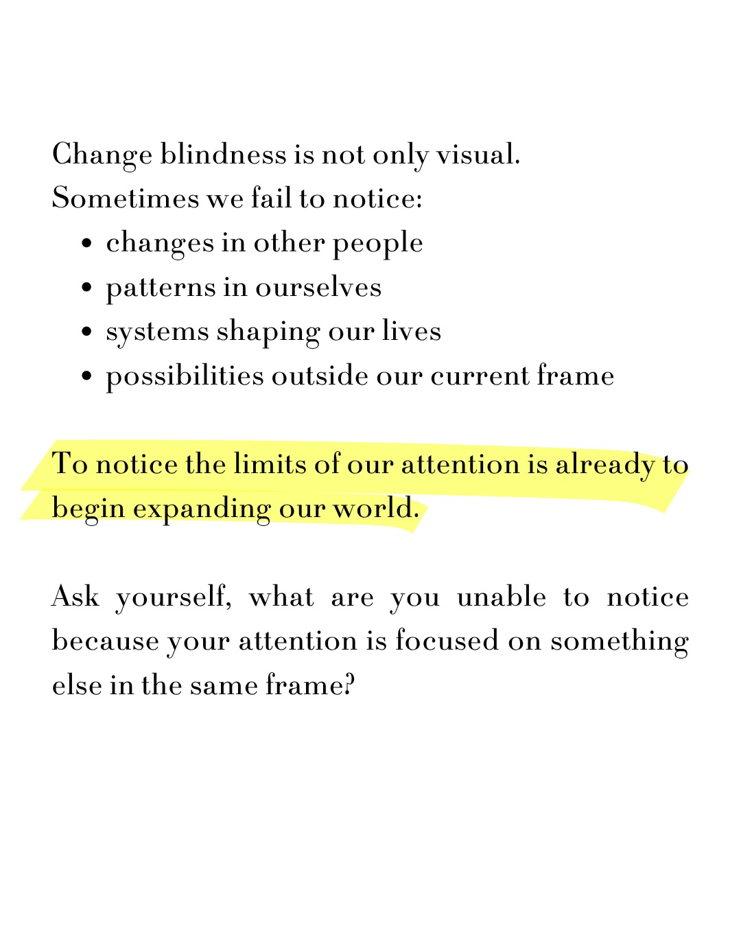 Change Blindness, sheet 3