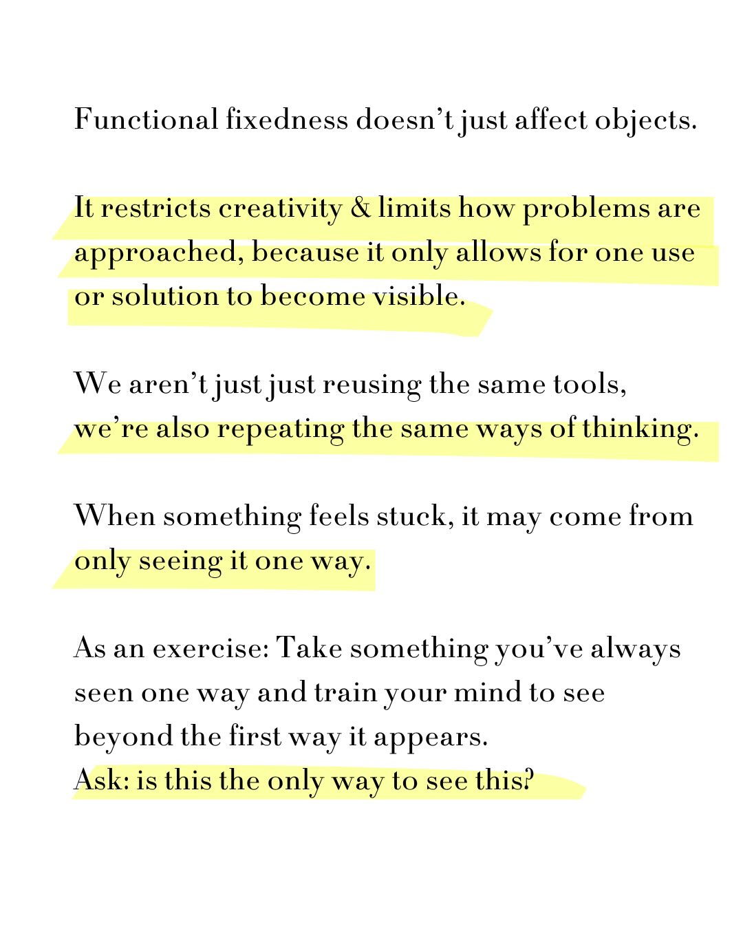 Functional Fixedness, sheet 3