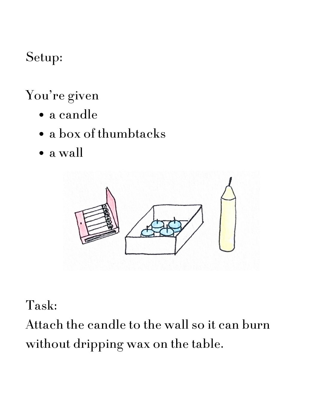 Functional Fixedness, sheet 4