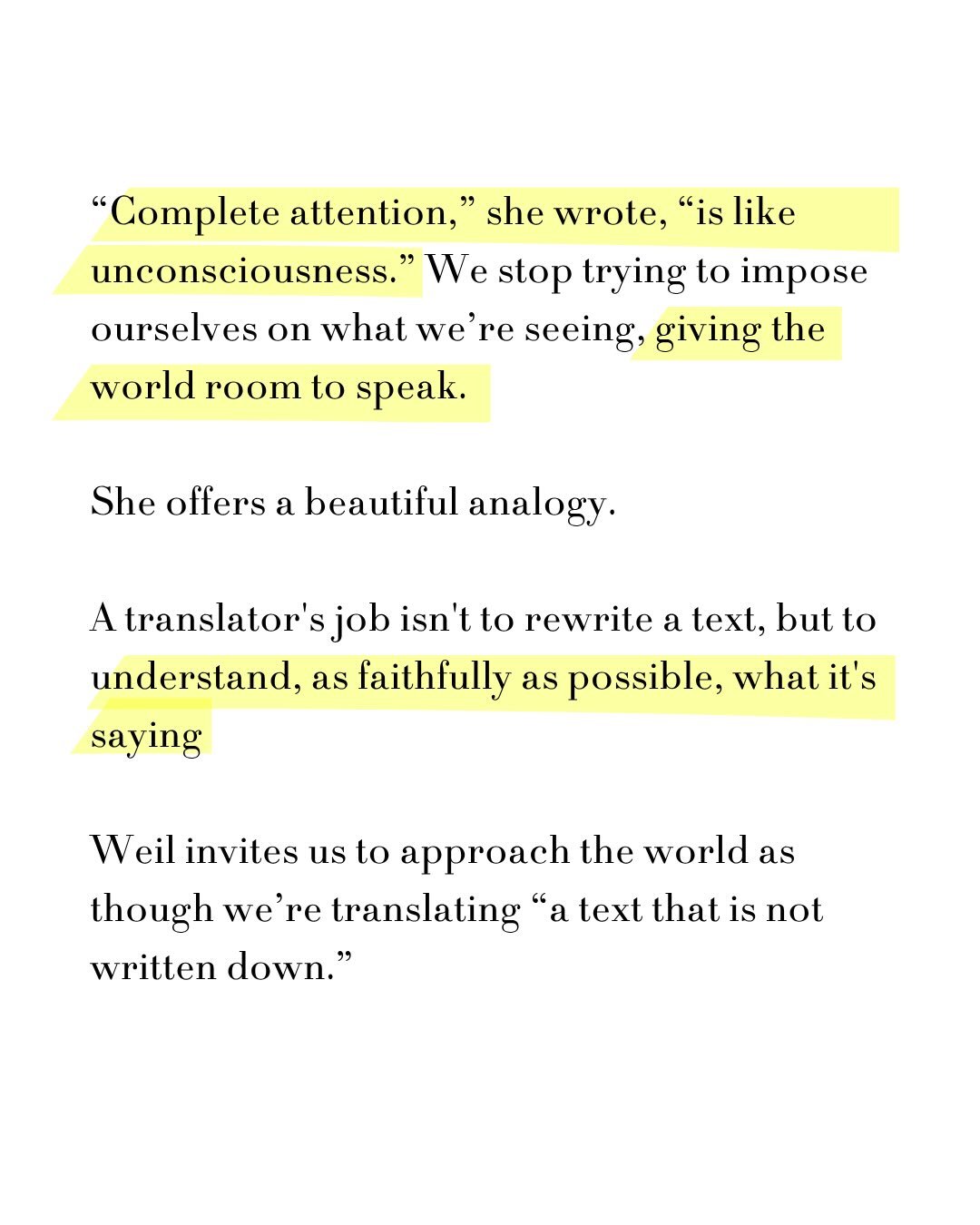 Simone Weil’s “Attention”, sheet 2