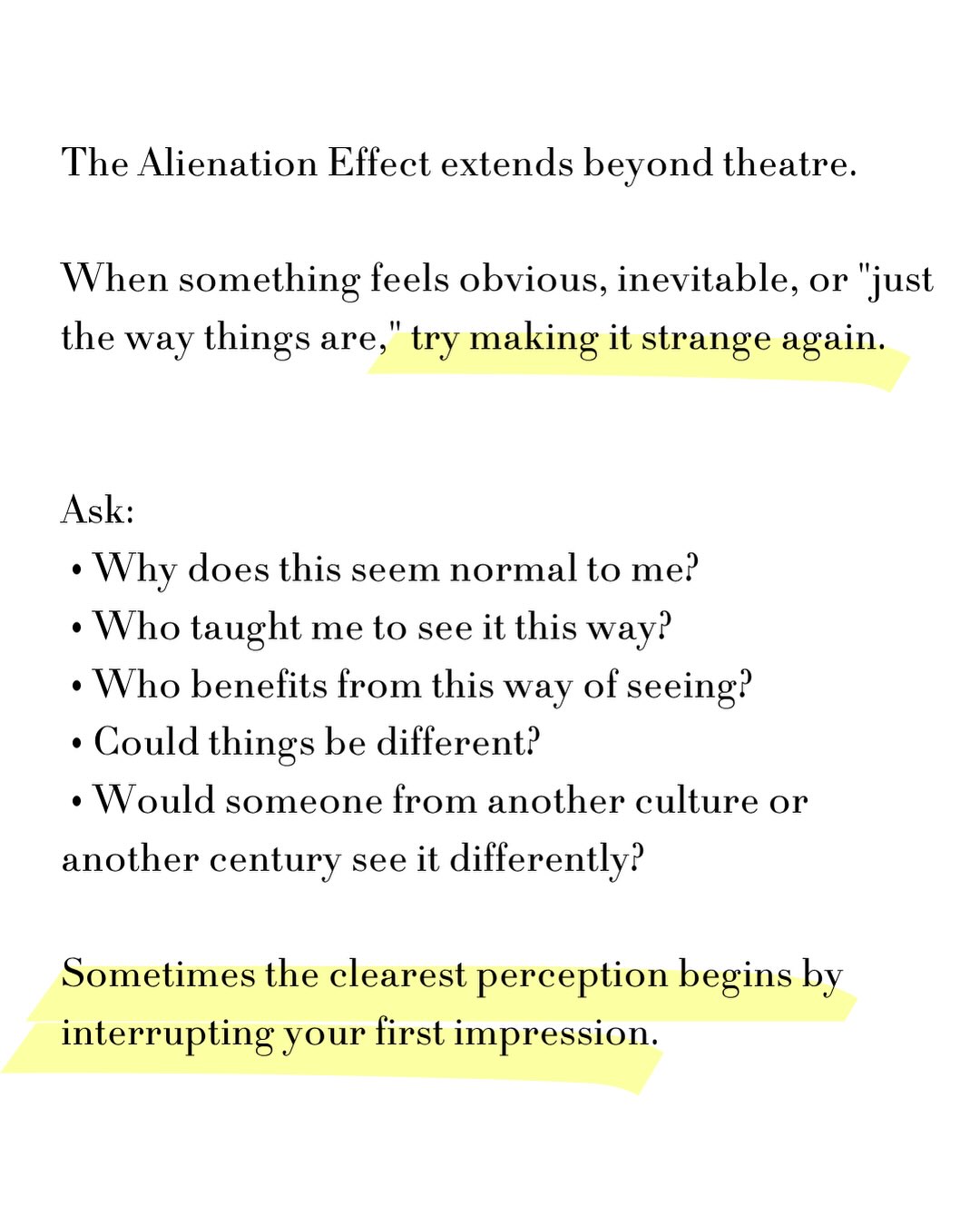 The Alienation Effect, sheet 4