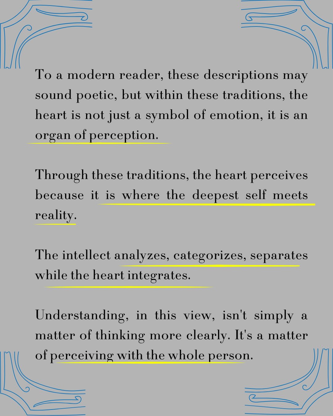 The Seat of Understanding, sheet 5